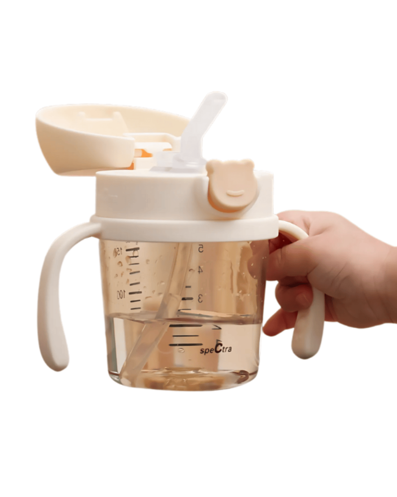 Gobelet à paille Spectra (150ml ou 250ml) - Beige