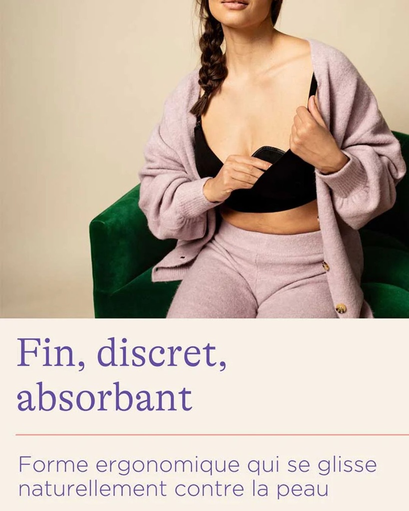 Lot de 8 coussinets lavables